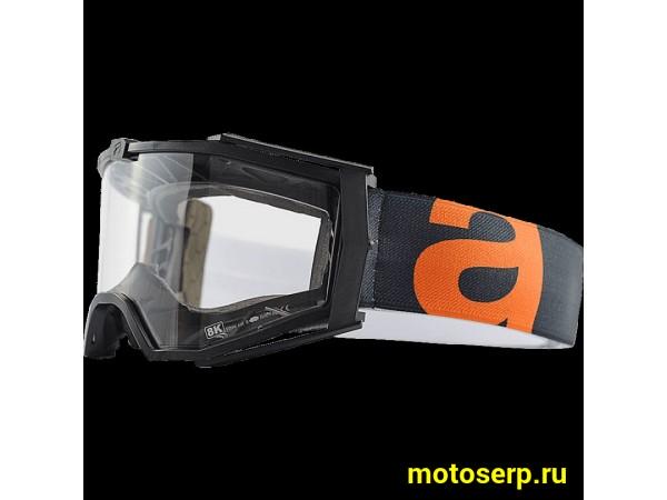 Купить  Очки мото Кросс ARIETE 8K ARI 13-4 черно-оранжевые (шт) (JP купить с доставкой по Москве и России, цена, технические характеристики, комплектация фото  - motoserp.ru