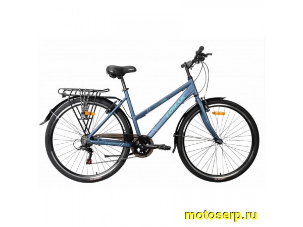 Купить  28" LORAK Road 300 Lady синий (Лорак Роад 300 Леди) 28"; 6ск; рама-алюм; тормоз-V-Brake; вилка стальная-жесткая (шт) (ART купить с доставкой по Москве и России, цена, технические характеристики, комплектация фото  - motoserp.ru