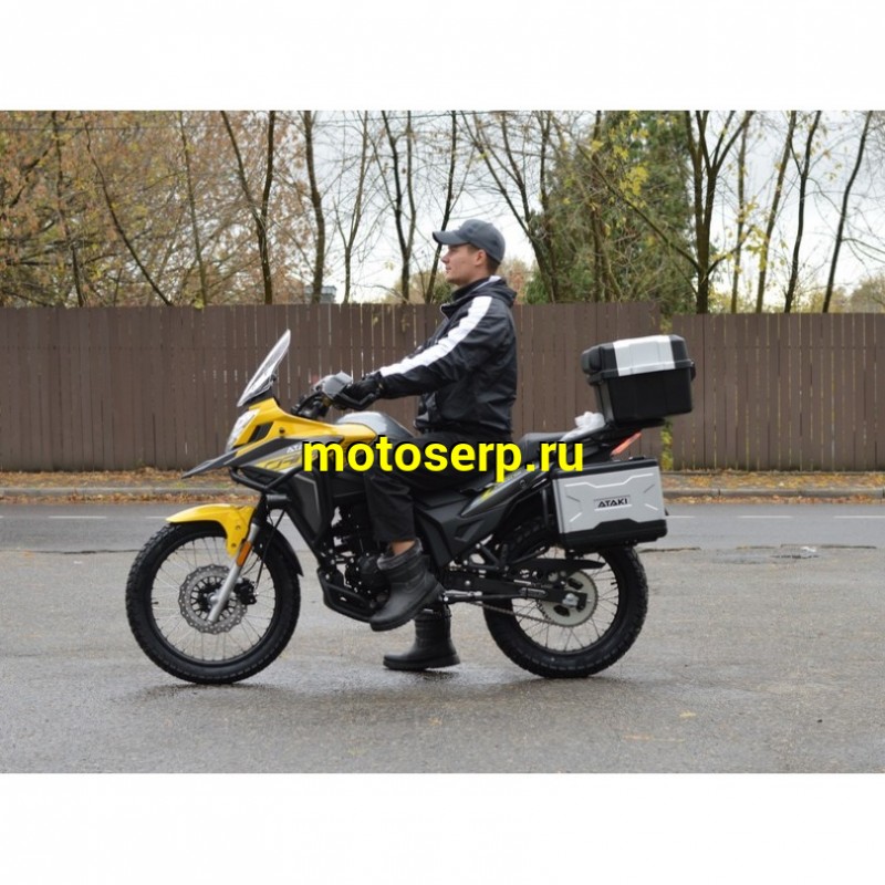 Купить  Мотоцикл внедорожный ATAKI CARRERA 300 (4T PR300) ПТС 19/17 (2025г.) Желтый Тур-эндуро ЗА КОФРЫ +35000р. без дуг. (шт) (SM  купить с доставкой по Москве и России, цена, технические характеристики, комплектация фото  - motoserp.ru
