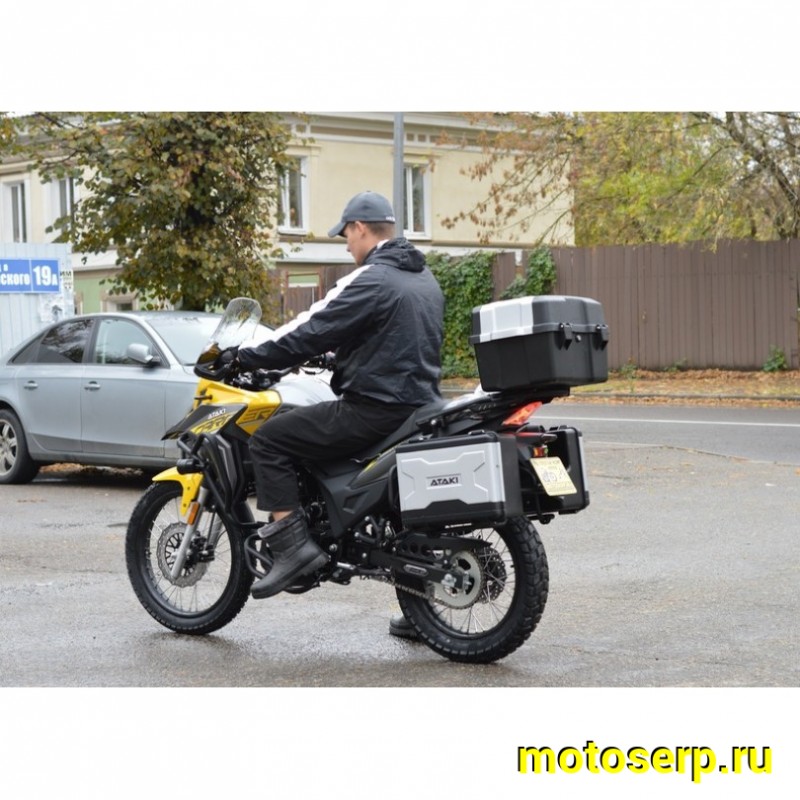 Купить  Мотоцикл внедорожный ATAKI CARRERA 300 (4T PR300) ПТС 19/17 (2025г.) Желтый Тур-эндуро ЗА КОФРЫ +41950р. без дуг. (шт) (SM  купить с доставкой по Москве и России, цена, технические характеристики, комплектация фото  - motoserp.ru