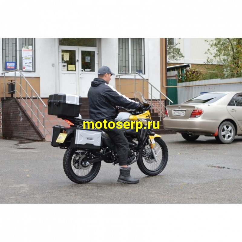 Купить  Мотоцикл внедорожный ATAKI CARRERA 300 (4T PR300) ПТС 19/17 (2025г.) Желтый Тур-эндуро ЗА КОФРЫ +35000р. без дуг. (шт) (SM  купить с доставкой по Москве и России, цена, технические характеристики, комплектация фото  - motoserp.ru