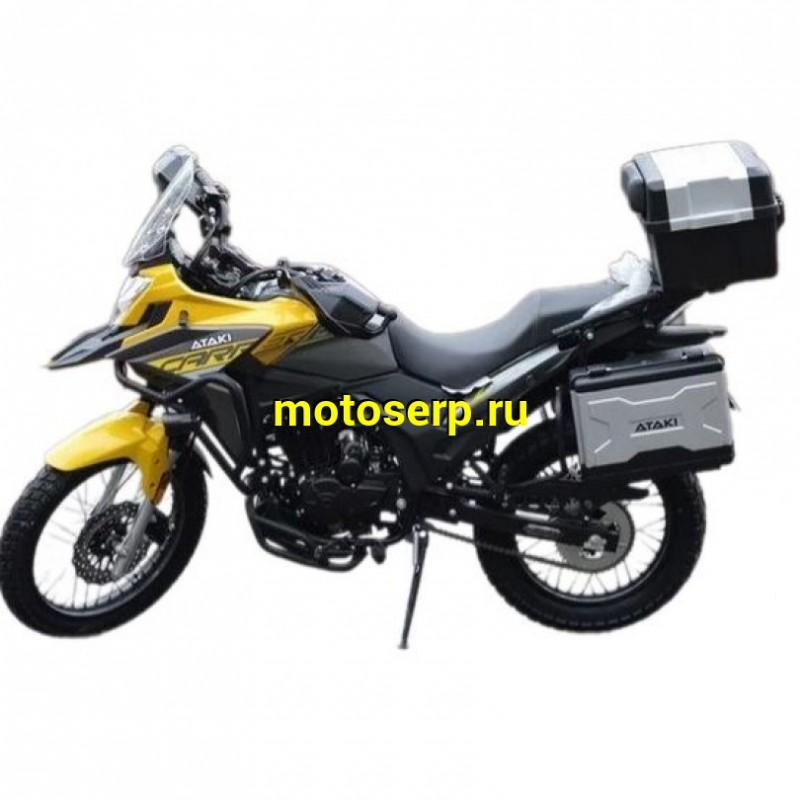 Купить  Мотоцикл внедорожный ATAKI CARRERA 300 (4T PR300) ПТС 19/17 (2025г.) Желтый Тур-эндуро ЗА КОФРЫ +35000р. без дуг. (шт) (SM  купить с доставкой по Москве и России, цена, технические характеристики, комплектация фото  - motoserp.ru