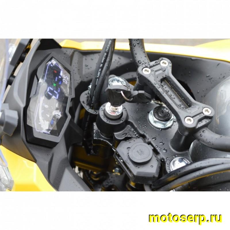 Купить  Мотоцикл внедорожный ATAKI CARRERA 300 (4T PR300) ПТС 19/17 (2025г.) Желтый Тур-эндуро ЗА КОФРЫ +41950р. без дуг. (шт) (SM  купить с доставкой по Москве и России, цена, технические характеристики, комплектация фото  - motoserp.ru
