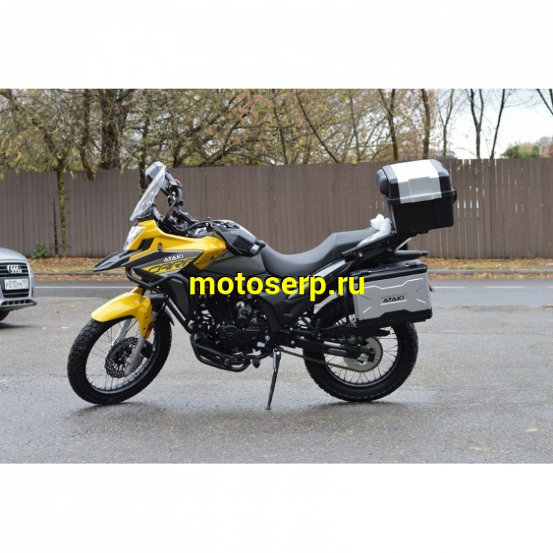 Купить  Мотоцикл внедорожный ATAKI CARRERA 300 (4T PR300) ПТС 19/17 (2025г.) Желтый Тур-эндуро ЗА КОФРЫ +35000р. без дуг. (шт) (SM  купить с доставкой по Москве и России, цена, технические характеристики, комплектация фото  - motoserp.ru