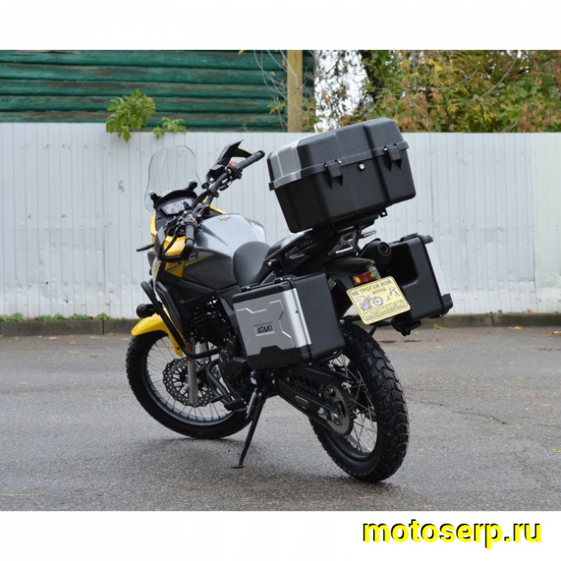 Купить  Мотоцикл внедорожный ATAKI CARRERA 300 (4T PR300) ПТС 19/17 (2025г.) Желтый Тур-эндуро ЗА КОФРЫ +41950р. без дуг. (шт) (SM  купить с доставкой по Москве и России, цена, технические характеристики, комплектация фото  - motoserp.ru