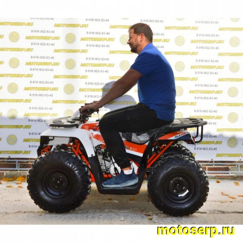 Купить  125cc Квадроцикл KAYO AU125 (белый пластик) (ПТС) 125сс, 8/8" эл.стартер, диск/диск (шт) (SM купить с доставкой по Москве и России, цена, технические характеристики, комплектация фото  - motoserp.ru