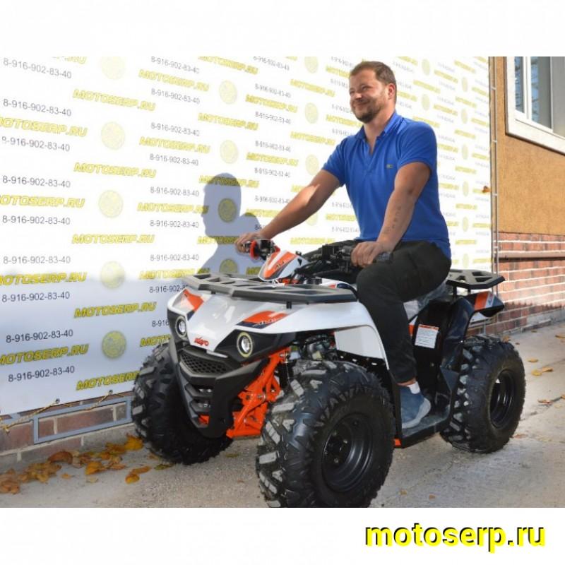 Купить  125cc Квадроцикл KAYO AU125 (белый пластик) (ПТС) 125сс, 8/8" эл.стартер, диск/диск (шт) (SM купить с доставкой по Москве и России, цена, технические характеристики, комплектация фото  - motoserp.ru