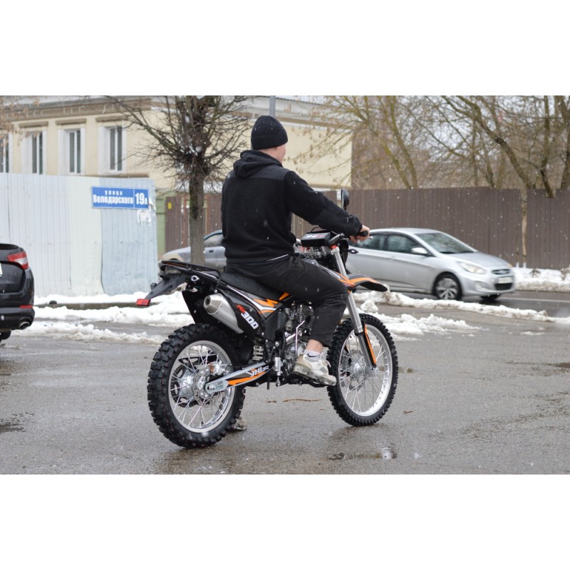 Купить  Мотоцикл Кросс/Эндуро JHL MX 300 (спортинв) 21/18, 300cc, ZS172FMM-5 PR  (шт) (ТехМаркет купить с доставкой по Москве и России, цена, технические характеристики, комплектация фото  - motoserp.ru