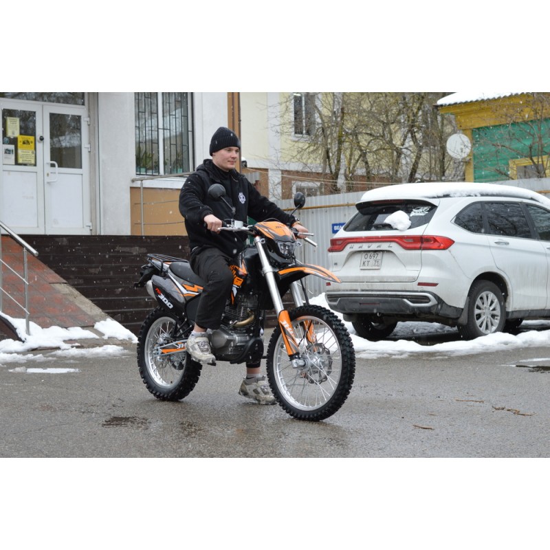Купить  Мотоцикл Кросс/Эндуро JHL MX 300 (спортинв) 21/18, 300cc, ZS172FMM-5 PR  (шт) (ТехМаркет купить с доставкой по Москве и России, цена, технические характеристики, комплектация фото  - motoserp.ru