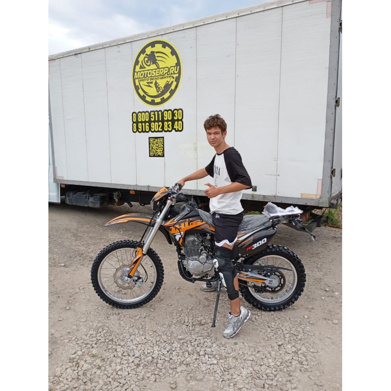 Купить  Мотоцикл Кросс/Эндуро JHL MX 300 (спортинв) 21/18, 300cc, ZS172FMM-5 PR  (шт) (ТехМаркет купить с доставкой по Москве и России, цена, технические характеристики, комплектация фото  - motoserp.ru