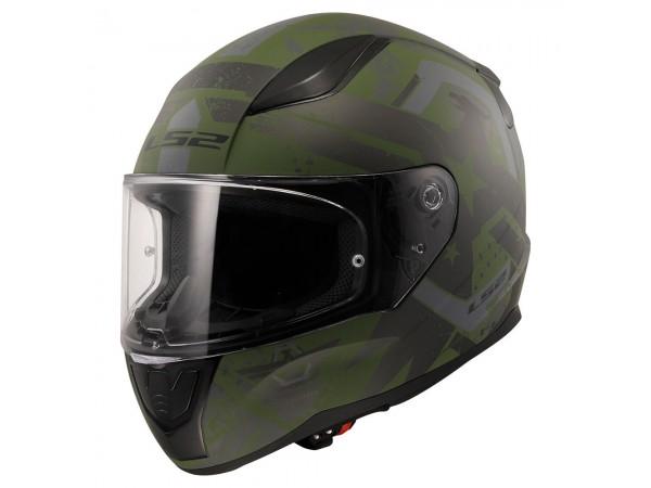 Купить  Шлем закрытый LS2 FF353 RAPID 2 THUNDER BIRDS Matt Military (L) интеграл (шт) (LS2 купить с доставкой по Москве и России, цена, технические характеристики, комплектация фото  - motoserp.ru