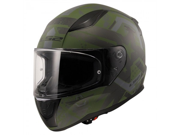 Купить  Шлем закрытый LS2 FF353 RAPID 2 THUNDER BIRDS Matt Military (XXL) интеграл (шт) (LS2 купить с доставкой по Москве и России, цена, технические характеристики, комплектация фото  - motoserp.ru