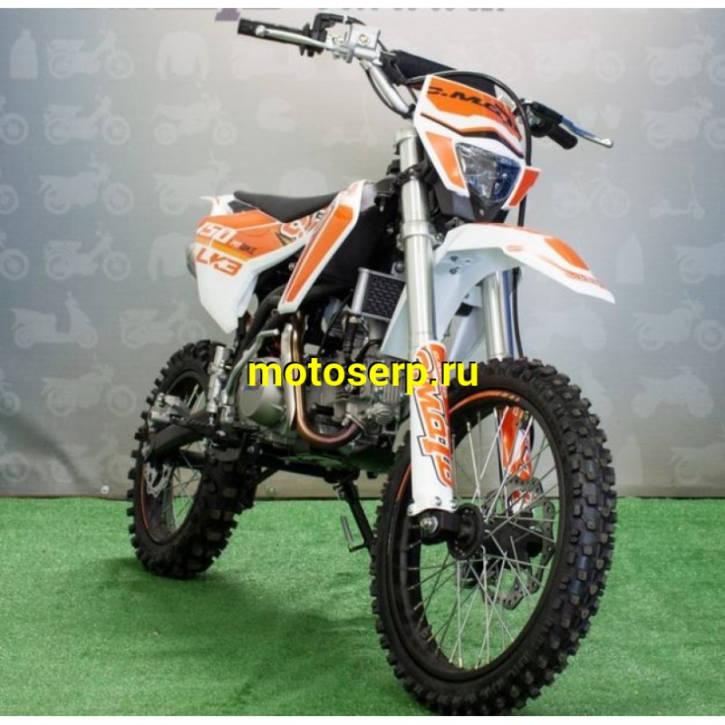 Купить  Питбайк С.МОТО LK3-150; 150сс; 17"/14", механика. эл/кикстарт, (спортинв) (шт) (С.МОТО (ФОТО купить с доставкой по Москве и России, цена, технические характеристики, комплектация фото  - motoserp.ru