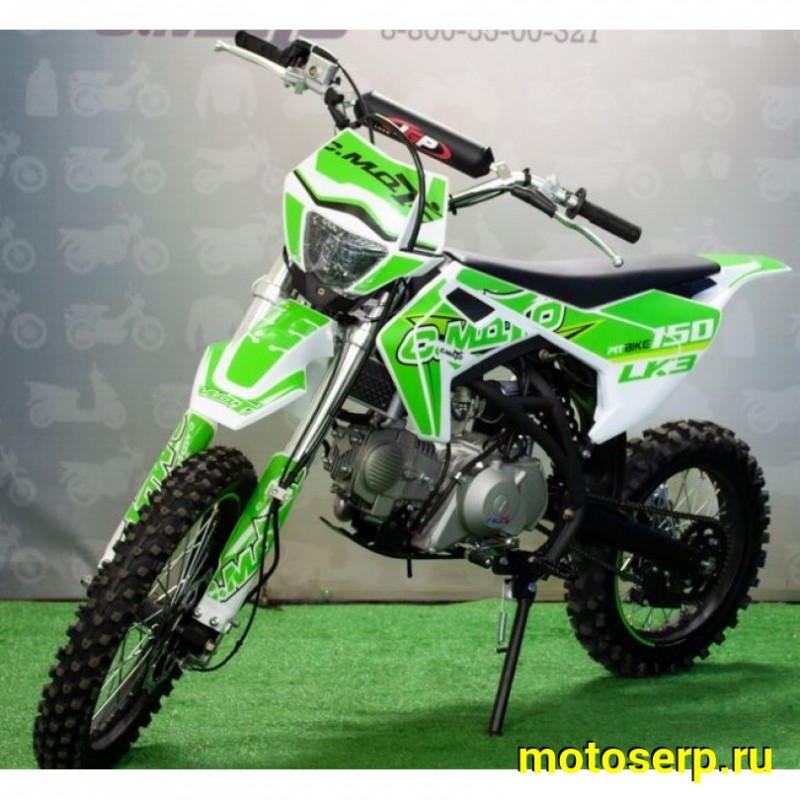 Купить  Питбайк С.МОТО LK3-150; 150сс; 17"/14", механика. эл/кикстарт, (спортинв) (шт) (С.МОТО (ФОТО купить с доставкой по Москве и России, цена, технические характеристики, комплектация фото  - motoserp.ru