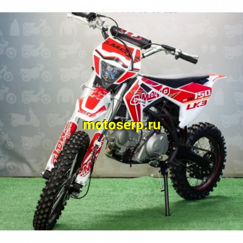 Купить  Питбайк С.МОТО LK3-150; 150сс; 17"/14", механика. эл/кикстарт, (спортинв) (шт) (С.МОТО (ФОТО купить с доставкой по Москве и России, цена, технические характеристики, комплектация фото  - motoserp.ru