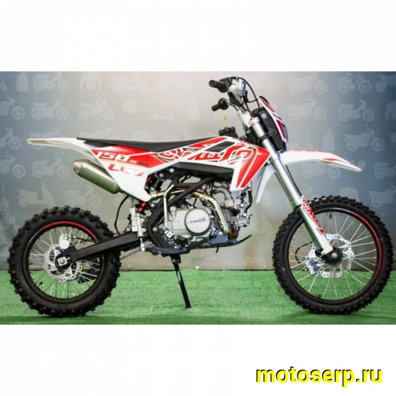 Купить  Питбайк С.МОТО LK3-150; 150сс; 17"/14", механика. эл/кикстарт, (спортинв) (шт) (С.МОТО (ФОТО купить с доставкой по Москве и России, цена, технические характеристики, комплектация фото  - motoserp.ru