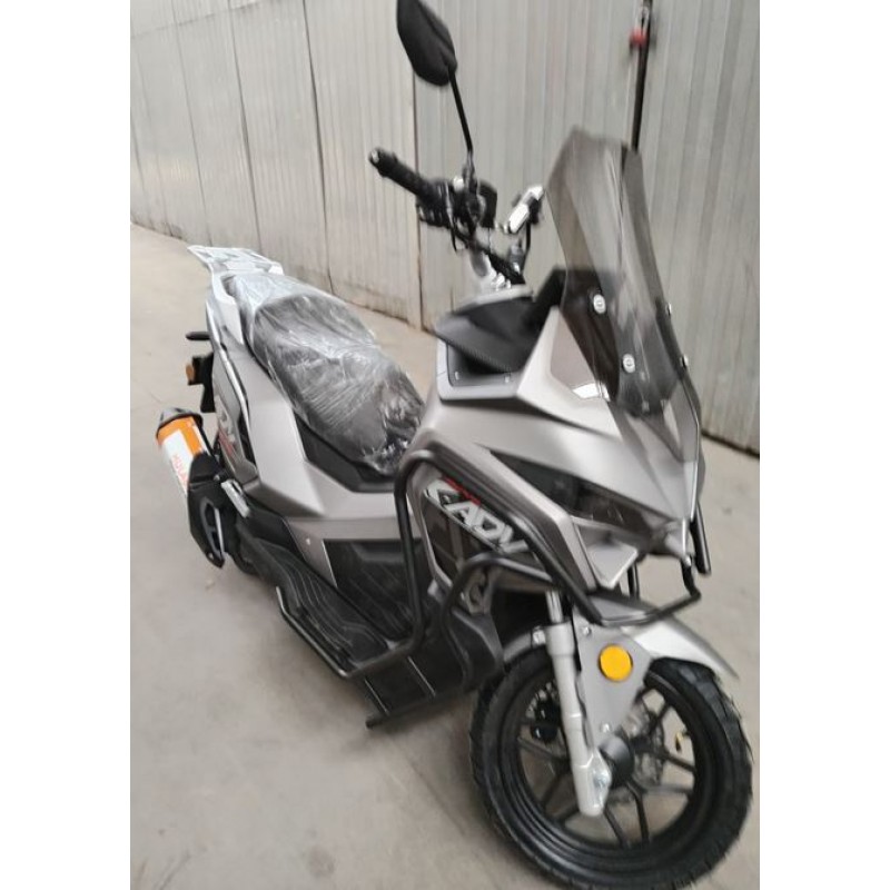 Купить  Скутер Jilang ADV 2+ EFI 50сс ИНЖЕКТОР 14/13" дикс/бар, дуги, держатель телефона +шлем (шт) 01800 (City  (К-дар купить с доставкой по Москве и России, цена, технические характеристики, комплектация фото  - motoserp.ru