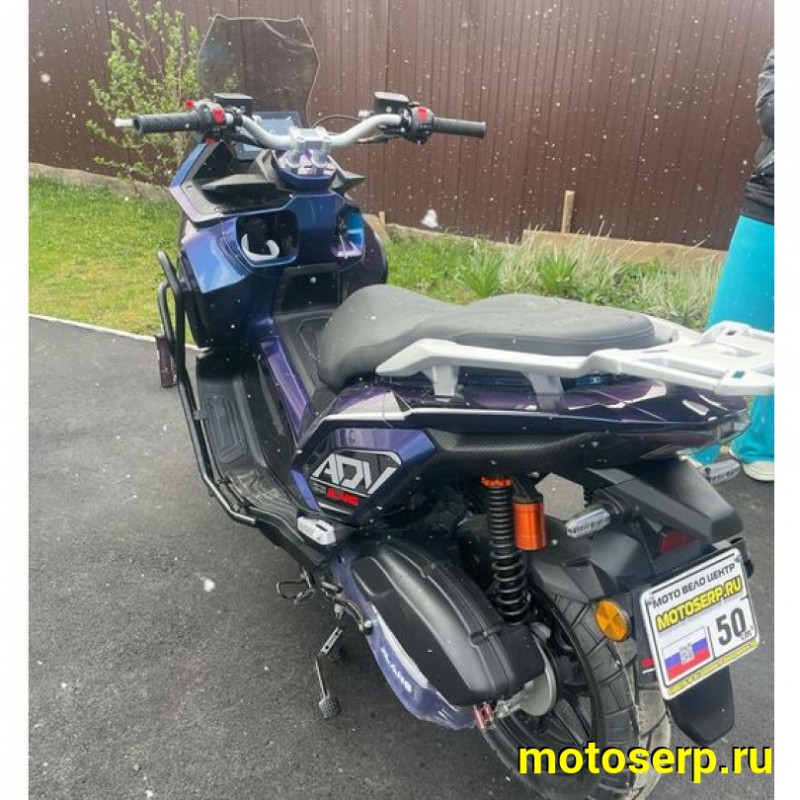 Купить  Скутер Jilang ADV 2+ EFI 50сс ИНЖЕКТОР 14/13" дикс/бар, дуги, держатель телефона +шлем (шт) 01800 (City  (К-дар купить с доставкой по Москве и России, цена, технические характеристики, комплектация фото  - motoserp.ru