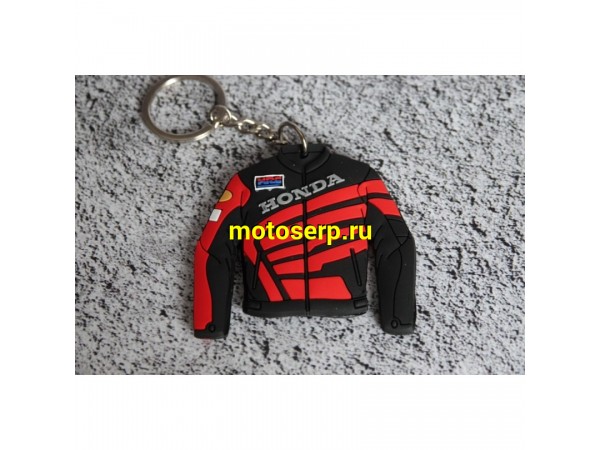Купить  Брелок резиновый   "YANAMOTO HONDA" (красный) (шт) (МОТОЯ купить с доставкой по Москве и России, цена, технические характеристики, комплектация фото  - motoserp.ru