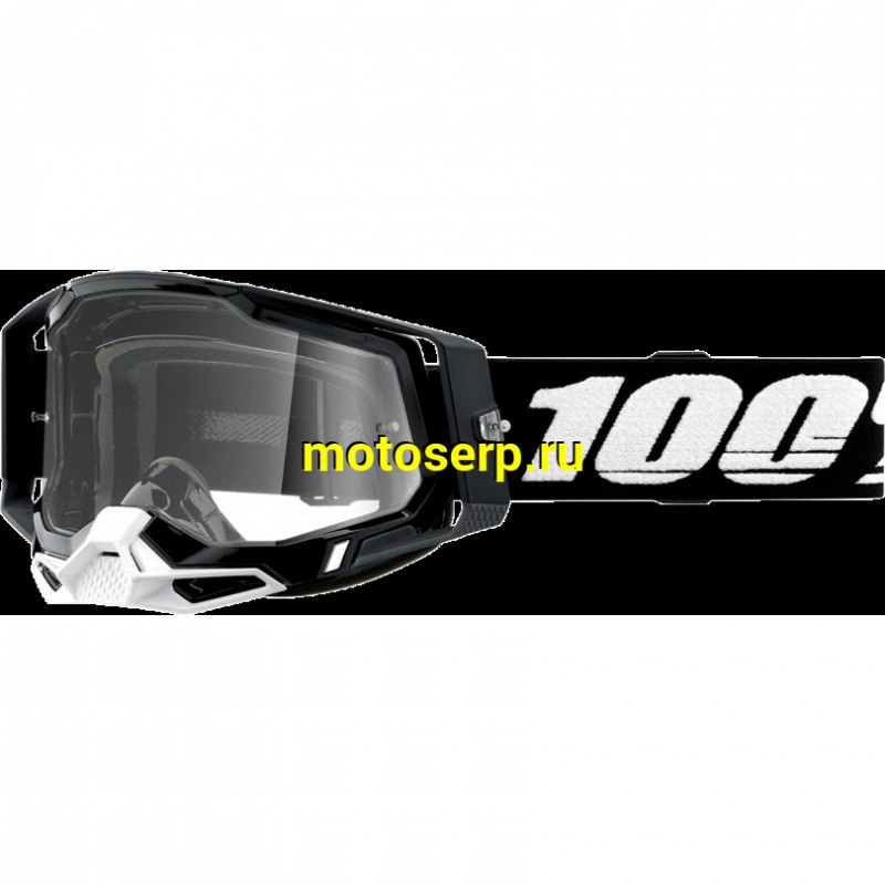Купить  Очки мото Кросс 100% MX RACECRAFT-2 01-01 белый/черный (шт) (МотоЯ  купить с доставкой по Москве и России, цена, технические характеристики, комплектация фото  - motoserp.ru
