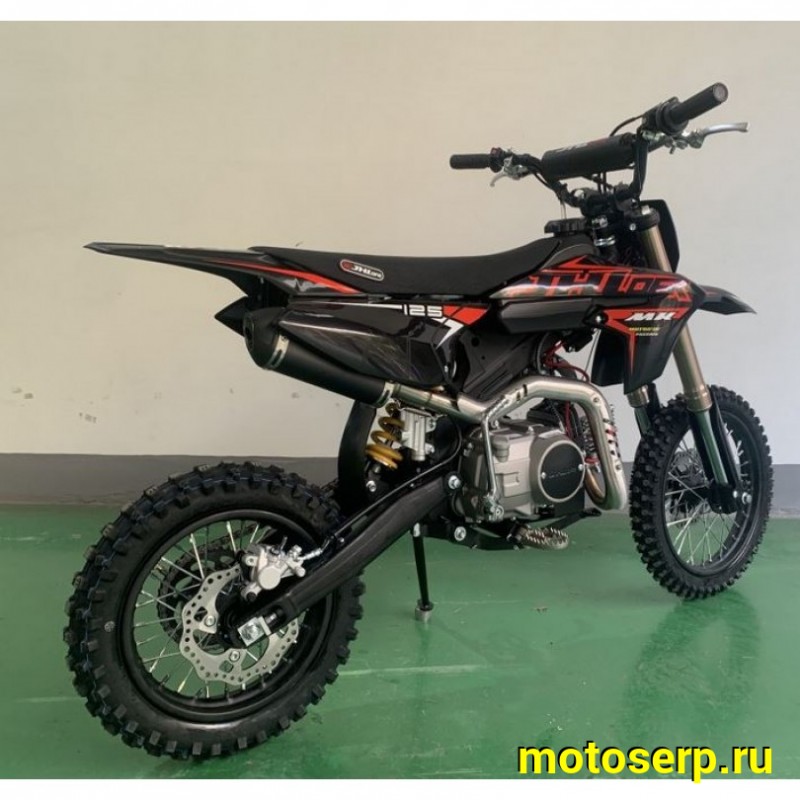 Купить  Питбайк JHL MK125 125сс, 154FMI, механика, 14/12" эл/кикстарт, (шт) (ТехМаркет купить с доставкой по Москве и России, цена, технические характеристики, комплектация фото  - motoserp.ru