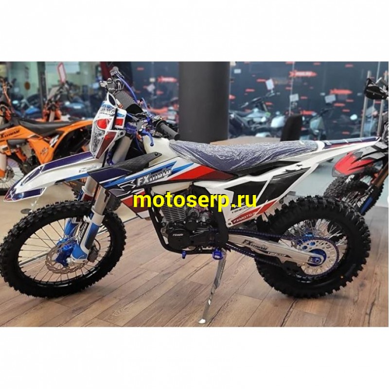 Купить  Мотоцикл Кросс/Эндуро FX MOTO K10 YB300H (спортинв) 300сс, 4х клап, возд. охл. 21/18" рама К10, пластик КТМ 24г. без прогрессии (шт)  (ZUUMAV купить с доставкой по Москве и России, цена, технические характеристики, комплектация фото  - motoserp.ru