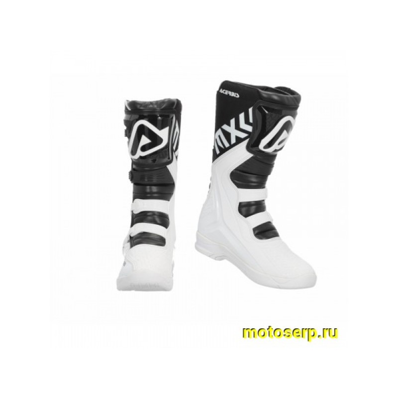 Купить  Мотоботы кросс. ACERBIS X-TEAM белый/ черный, р-р 41" (NQ) (пар) (0 купить с доставкой по Москве и России, цена, технические характеристики, комплектация фото  - motoserp.ru