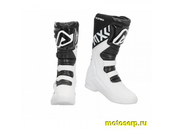 Купить  Мотоботы кросс. ACERBIS X-TEAM белый/ черный, р-р 43" (NQ) (пар) (0 купить с доставкой по Москве и России, цена, технические характеристики, комплектация фото  - motoserp.ru