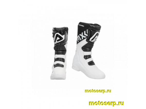 Купить  Мотоботы кросс. ACERBIS X-TEAM белый/ черный, р-р 44" (NQ) (пар) (0 купить с доставкой по Москве и России, цена, технические характеристики, комплектация фото  - motoserp.ru