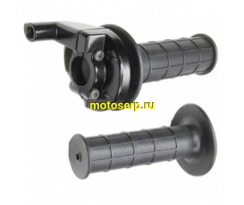 Ручка газа (с грипсами+корпус) универсальная (шт) (MOTO-SKUTER 14177