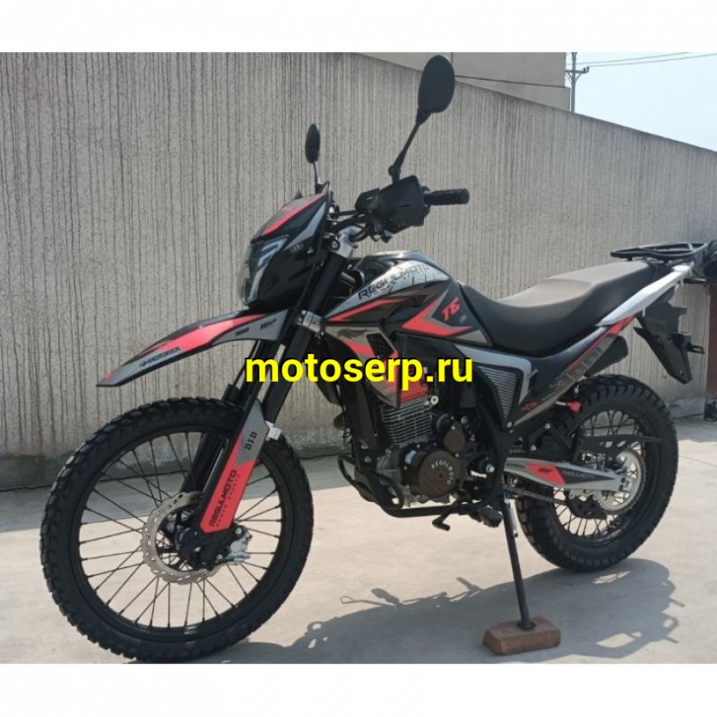 Купить  Мотоцикл внедорожный Regulmoto TE-300 4V (Tour Enduro)  (ЭПТС), Черн/оранж. Тур-эндуро 21/18, ZS175FMN, 4-КЛАП.,возд.-масл. охл. 300cc, 6КПП, (шт) купить с доставкой по Москве и России, цена, технические характеристики, комплектация фото  - motoserp.ru