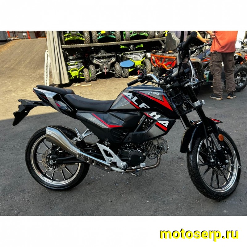 Купить  Мопед Millenium Alpha Champ, пробег 198км  4Т; 50/150cc; колеса 17"литые; 4пер, эл. старт; БЕЗ КИКА!  (шт)  купить с доставкой по Москве и России, цена, технические характеристики, комплектация фото  - motoserp.ru
