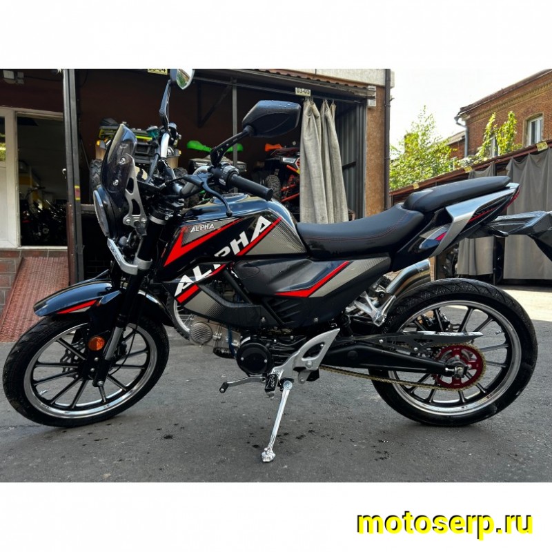 Купить  Мопед Millenium Alpha Champ, пробег 198км  4Т; 50/150cc; колеса 17"литые; 4пер, эл. старт; БЕЗ КИКА!  (шт)  купить с доставкой по Москве и России, цена, технические характеристики, комплектация фото  - motoserp.ru