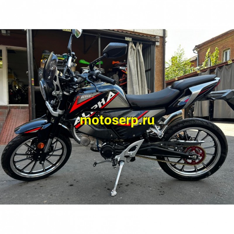 Купить  Мопед Millenium Alpha Champ, пробег 198км  4Т; 50/150cc; колеса 17"литые; 4пер, эл. старт; БЕЗ КИКА!  (шт)  купить с доставкой по Москве и России, цена, технические характеристики, комплектация фото  - motoserp.ru