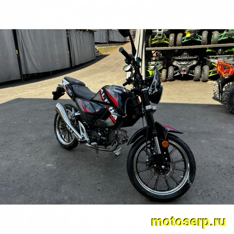 Купить  Мопед Millenium Alpha Champ, пробег 198км  4Т; 50/150cc; колеса 17"литые; 4пер, эл. старт; БЕЗ КИКА!  (шт)  купить с доставкой по Москве и России, цена, технические характеристики, комплектация фото  - motoserp.ru