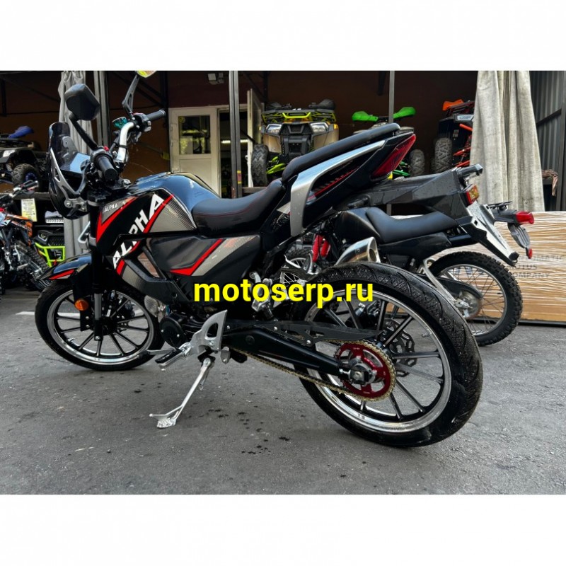 Купить  Мопед Millenium Alpha Champ, пробег 198км  4Т; 50/150cc; колеса 17"литые; 4пер, эл. старт; БЕЗ КИКА!  (шт)  купить с доставкой по Москве и России, цена, технические характеристики, комплектация фото  - motoserp.ru