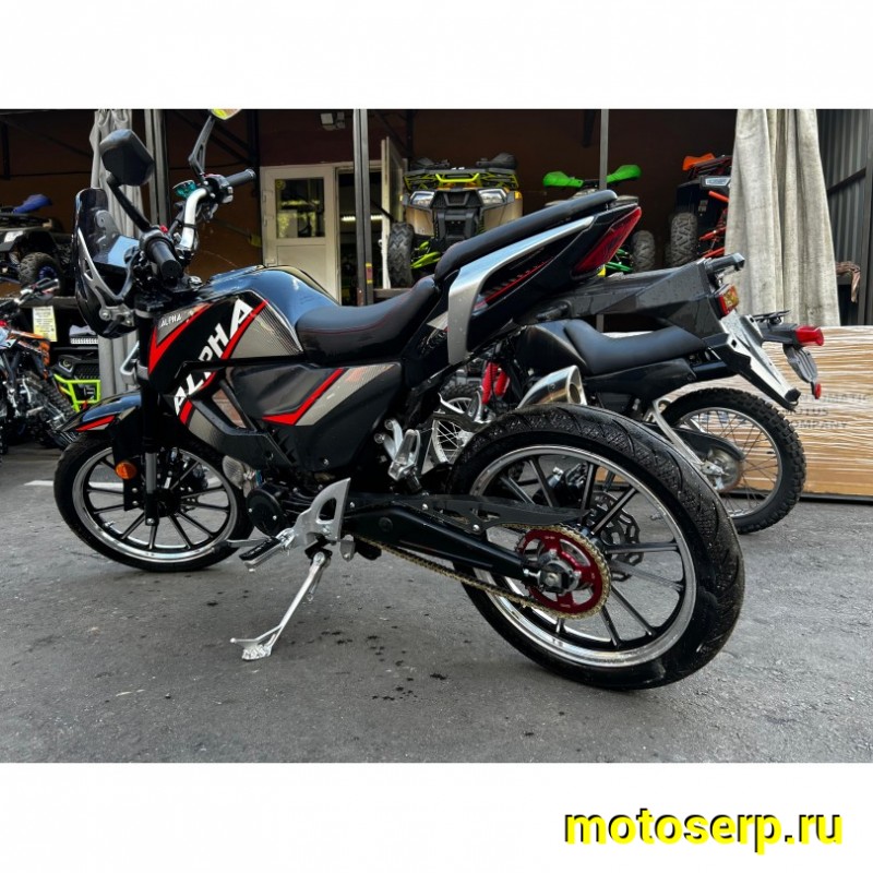 Купить  Мопед Millenium Alpha Champ, пробег 198км  4Т; 50/150cc; колеса 17"литые; 4пер, эл. старт; БЕЗ КИКА!  (шт)  купить с доставкой по Москве и России, цена, технические характеристики, комплектация фото  - motoserp.ru