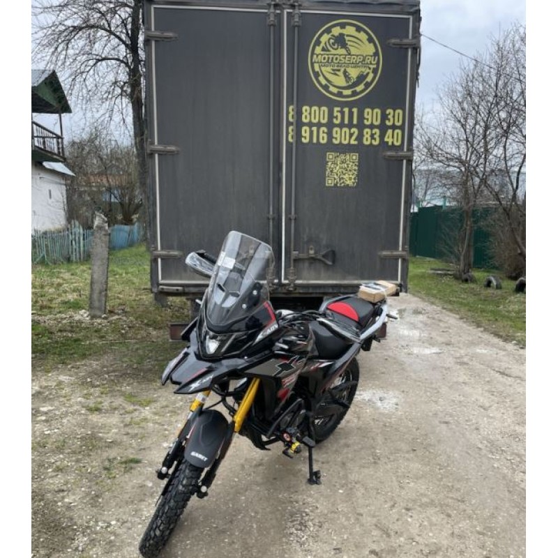 Купить  Мотоцикл внедорожный Motoland 300 ENDURO GARET черный (Гарет) Тур-эндуро ПТС  175FMM-5 PR, 19"/17" (шт) (ML 23501 купить с доставкой по Москве и России, цена, технические характеристики, комплектация фото  - motoserp.ru