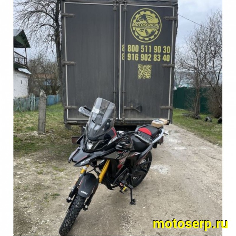 Купить  Мотоцикл внедорожный Motoland 300 ENDURO GARET черный (Гарет) Тур-эндуро ПТС  175FMM-5 PR (шт) (ML 23501 купить с доставкой по Москве и России, цена, технические характеристики, комплектация фото  - motoserp.ru