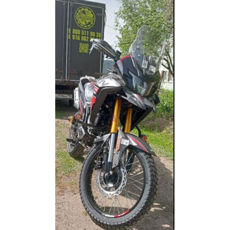 Купить  Мотоцикл внедорожный Motoland 300 ENDURO GARET черный (Гарет) Тур-эндуро ПТС  175FMM-5 PR, 19"/17" (шт) (ML 23501 купить с доставкой по Москве и России, цена, технические характеристики, комплектация фото  - motoserp.ru