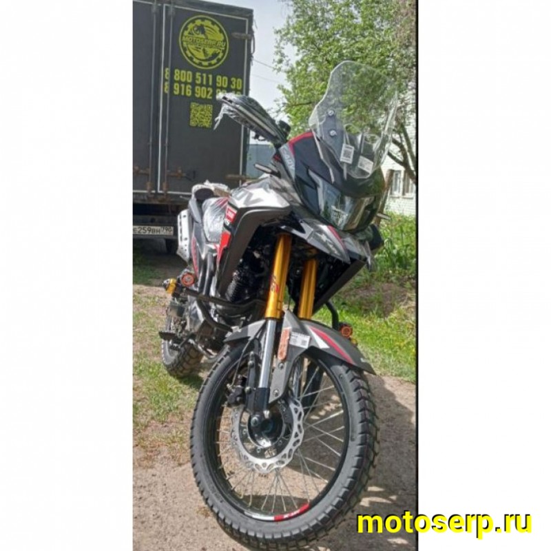 Купить  Мотоцикл внедорожный Motoland 300 ENDURO GARET черный (Гарет) Тур-эндуро ПТС  175FMM-5 PR, 19"/17" (шт) (ML 23501 купить с доставкой по Москве и России, цена, технические характеристики, комплектация фото  - motoserp.ru