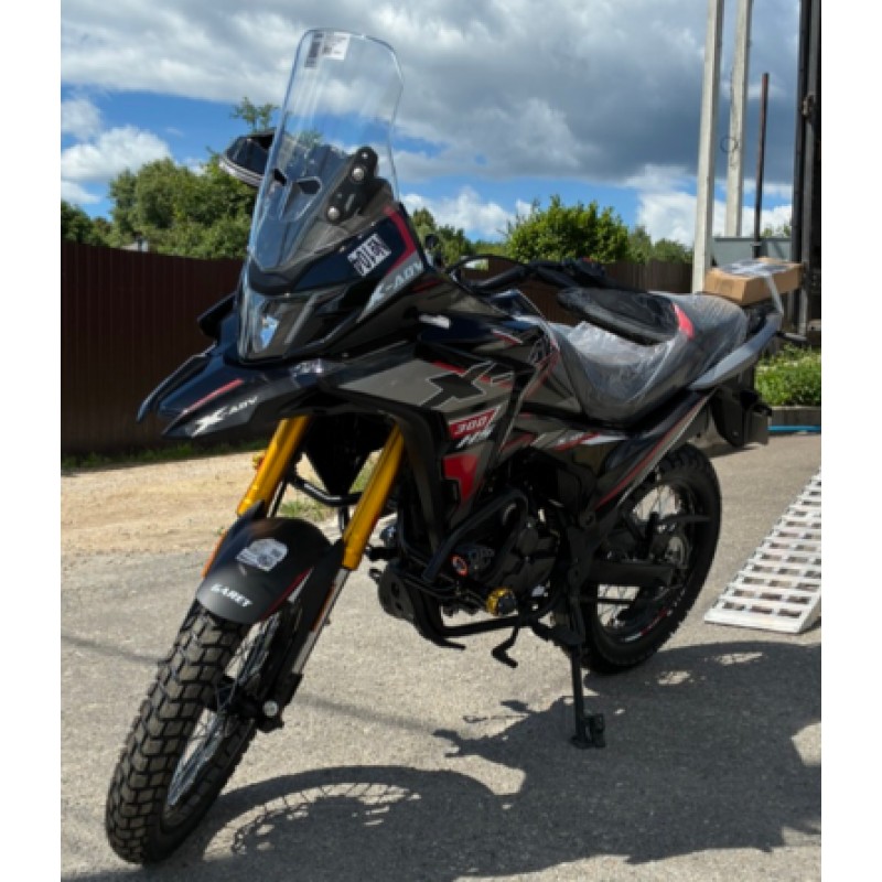 Купить  Мотоцикл внедорожный Motoland 300 ENDURO GARET черный (Гарет) Тур-эндуро ПТС  175FMM-5 PR, 19"/17" (шт) (ML 23501 купить с доставкой по Москве и России, цена, технические характеристики, комплектация фото  - motoserp.ru