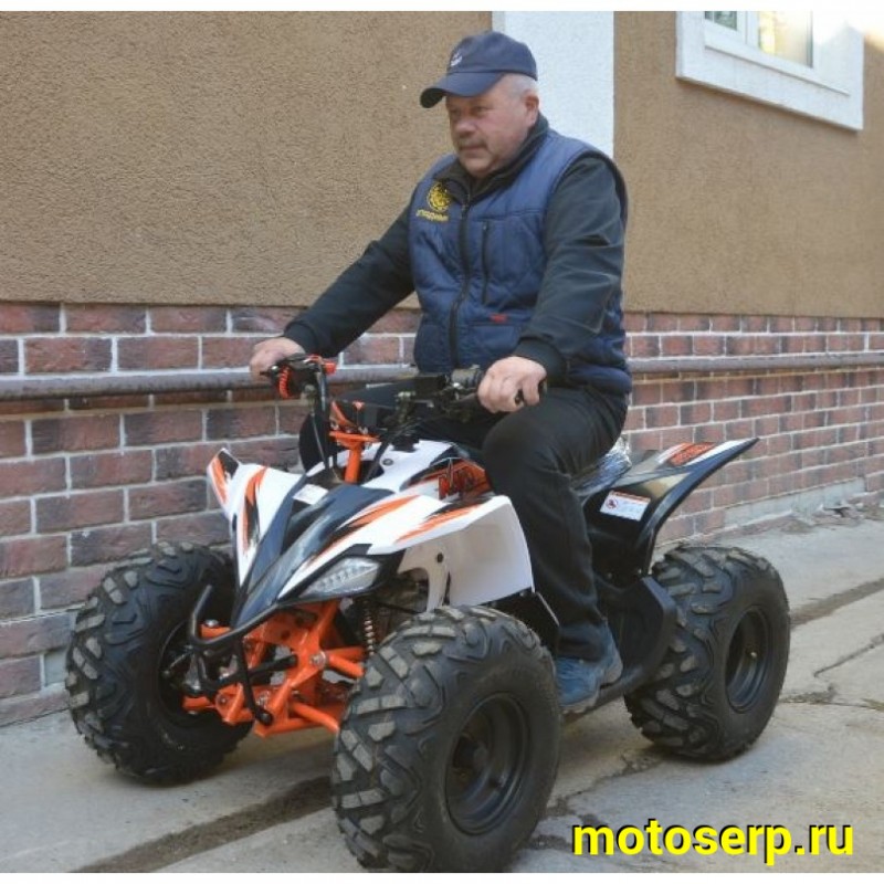 Купить  110cc Квадроцикл KAYO AT110 (белый пластик) (ПТС) 2025 г. 110сс, электростартер, 8/8" (шт) (SM купить с доставкой по Москве и России, цена, технические характеристики, комплектация фото  - motoserp.ru