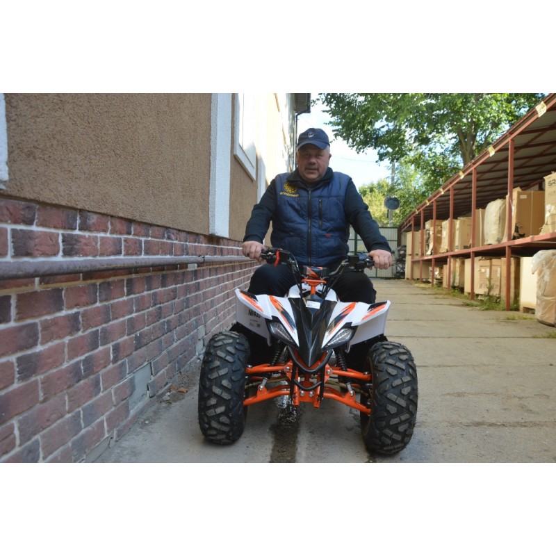 Купить  110cc Квадроцикл KAYO AT110 (белый пластик) (ПТС) 2025 г. 110сс, электростартер, 8/8" (шт) (SM купить с доставкой по Москве и России, цена, технические характеристики, комплектация фото  - motoserp.ru