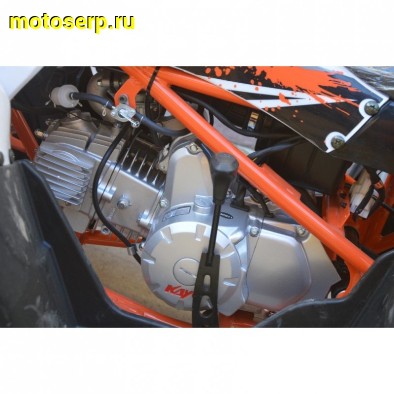 Купить  110cc Квадроцикл KAYO AT110 (белый пластик) (ПТС) 2025 г. 110сс, электростартер, 8/8" (шт) (SM купить с доставкой по Москве и России, цена, технические характеристики, комплектация фото  - motoserp.ru