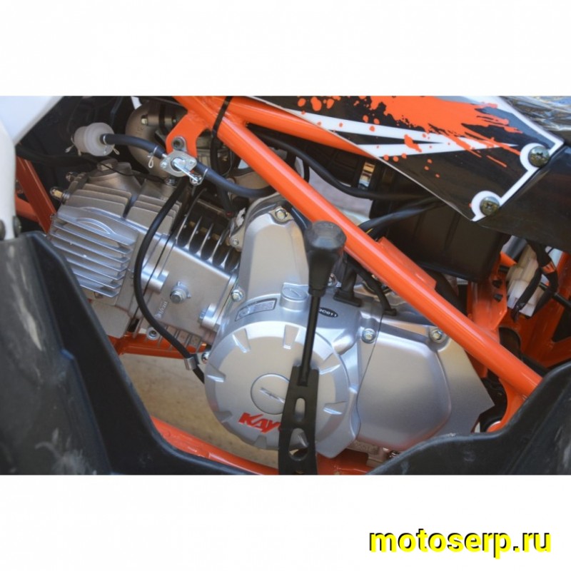 Купить  110cc Квадроцикл KAYO AT110 (белый пластик) (ПТС) 2025 г. 110сс, электростартер, 8/8" (шт) (SM купить с доставкой по Москве и России, цена, технические характеристики, комплектация фото  - motoserp.ru