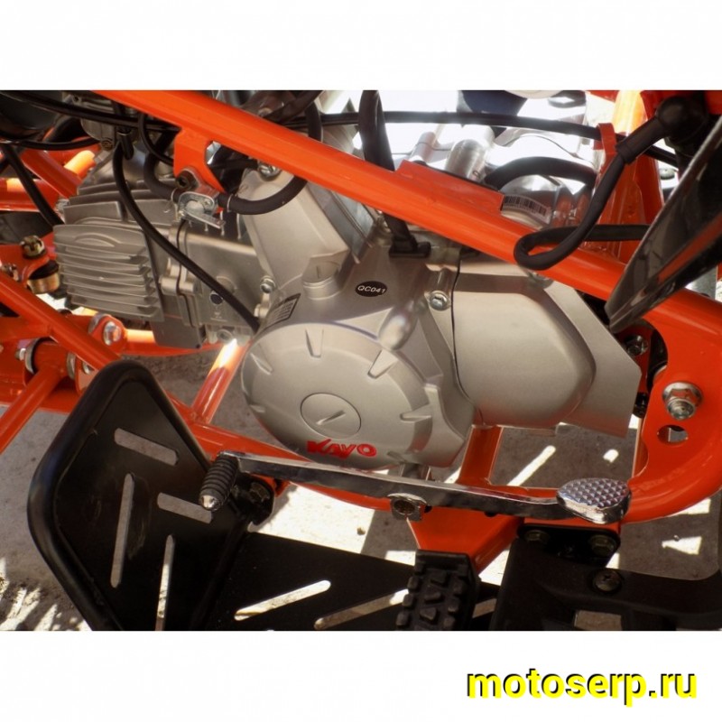 Купить  110cc Квадроцикл KAYO AT110 (белый пластик) (ПТС) 2025 г. 110сс, электростартер, 8/8" (шт) (SM купить с доставкой по Москве и России, цена, технические характеристики, комплектация фото  - motoserp.ru