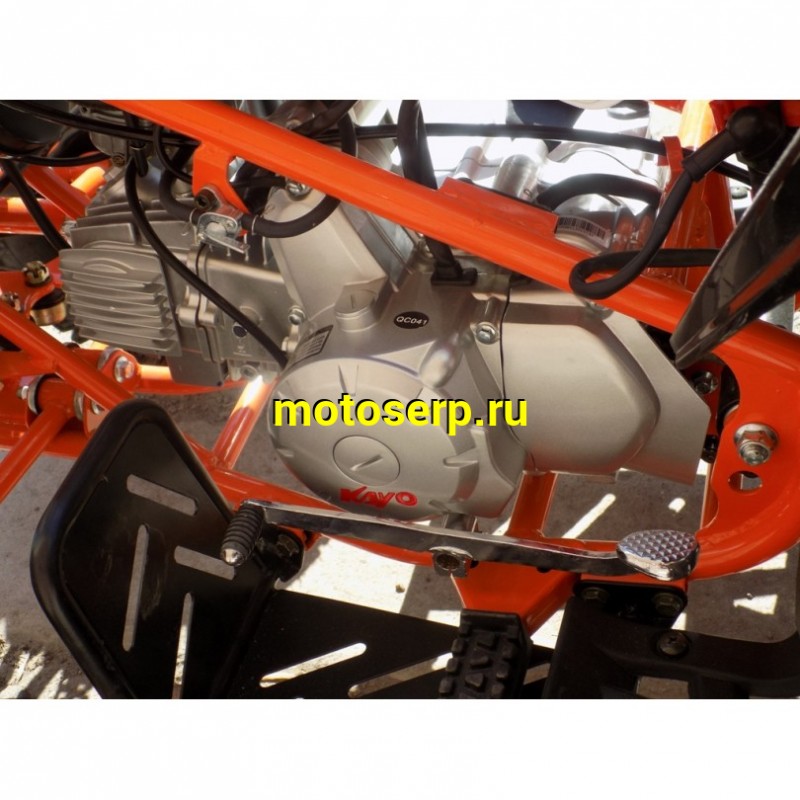 Купить  110cc Квадроцикл KAYO AT110 (белый пластик) (ПТС) 2025 г. 110сс, электростартер, 8/8" (шт) (SM купить с доставкой по Москве и России, цена, технические характеристики, комплектация фото  - motoserp.ru