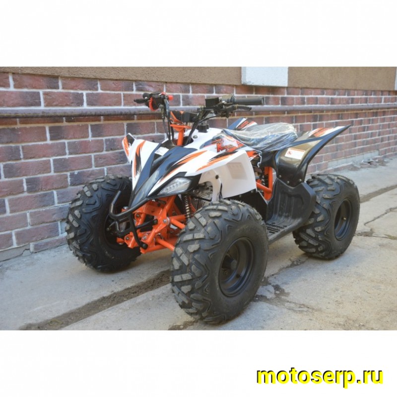 Купить  110cc Квадроцикл KAYO AT110 (белый пластик) (ПТС) 2025 г. 110сс, электростартер, 8/8" (шт) (SM купить с доставкой по Москве и России, цена, технические характеристики, комплектация фото  - motoserp.ru