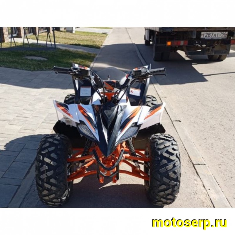 Купить  110cc Квадроцикл KAYO AT110 (белый пластик) (ПТС) 2025 г. 110сс, электростартер, 8/8" (шт) (SM купить с доставкой по Москве и России, цена, технические характеристики, комплектация фото  - motoserp.ru